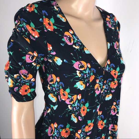 Zara Trafaluc Popover Blouse Bell Bo - Picture 7 of 9